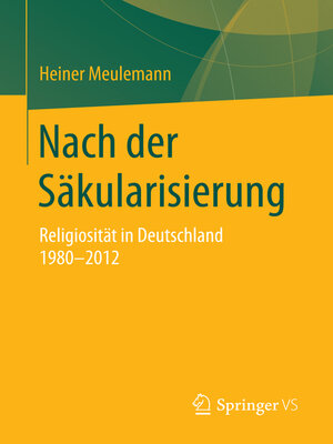 cover image of Nach der Säkularisierung